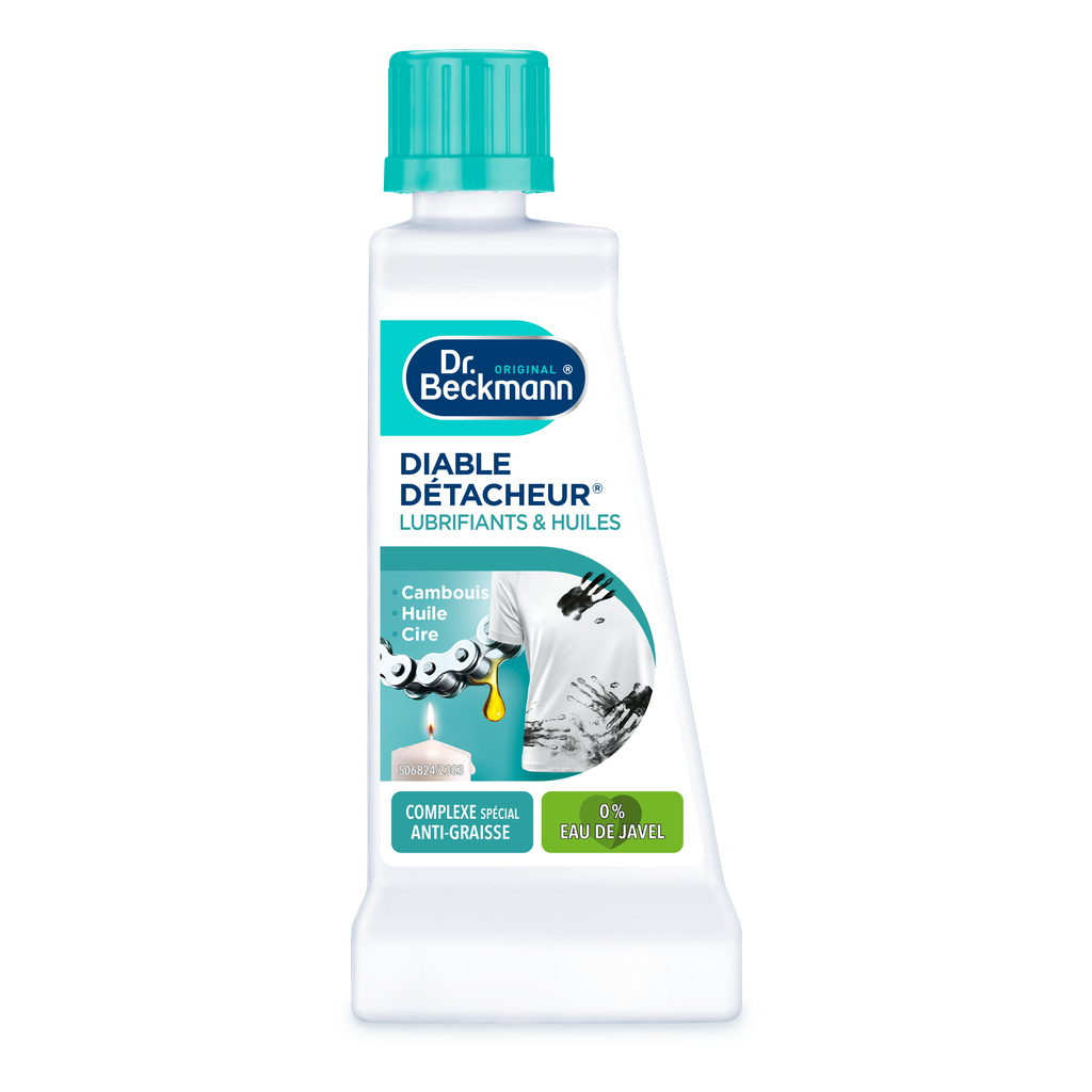 Dr Beckmann Diable Détacheur Lubrifiants et Huiles 50 ml