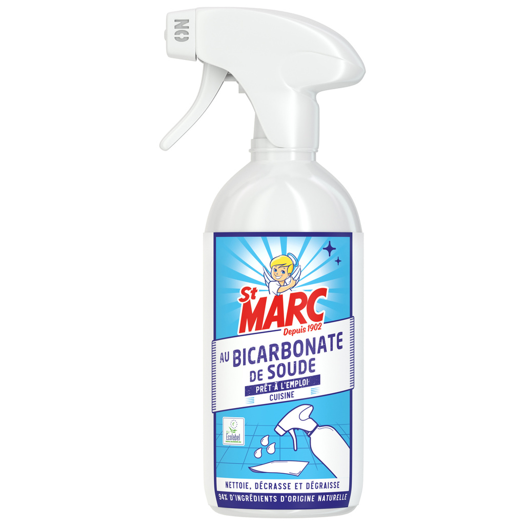SAINT MARC PISTOLET PRET A L'EMPLOI AU BICARBONATE DE SOUDE 500ML
