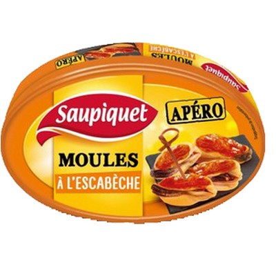 1X6 MUSSELS ESCABECHE SAUCE.SAUPIQ