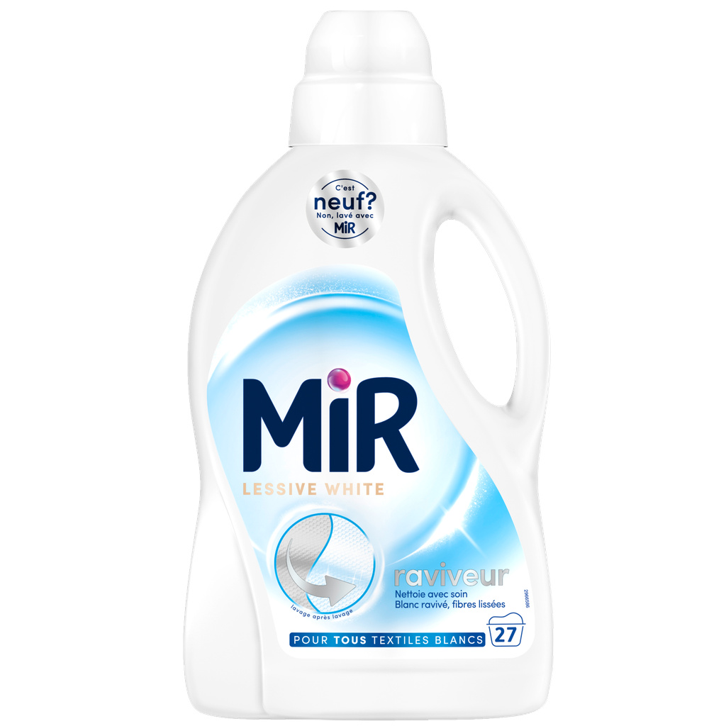 Mir Liquid Laundry Detergent White 1.35L 27 Washes