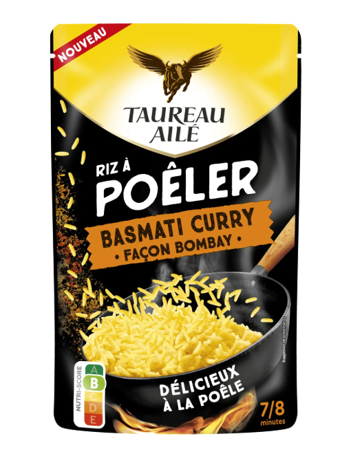 RIZ BASMATI A POEL.CURRY 375G
