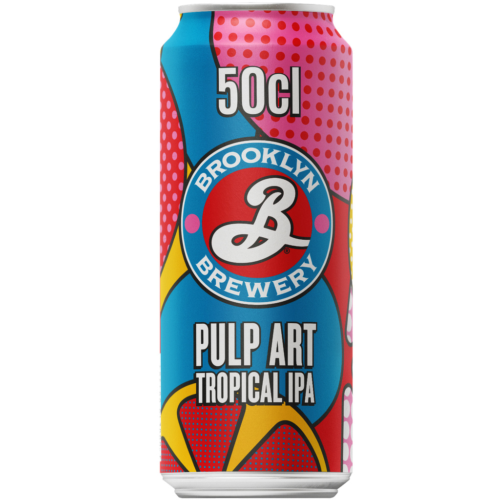 Brooklyn 50cl Brook Pulp Art Hazy IPA 6.0% Alcohol
