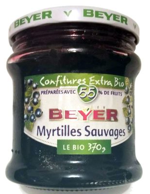Organic Blueberry Jam 370g Beyer