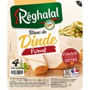 120G REGHALAL BLANC DE DINDE FUME 4 TRANCHES