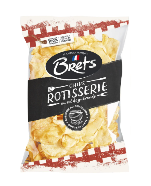 BRETS CHIPS NAT ROTISSERI 120G