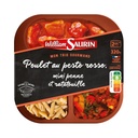 WILLIAM SAURIN - GOURMET TRIO Chicken with Pesto Rosso, mini penne and ratatouille 320G