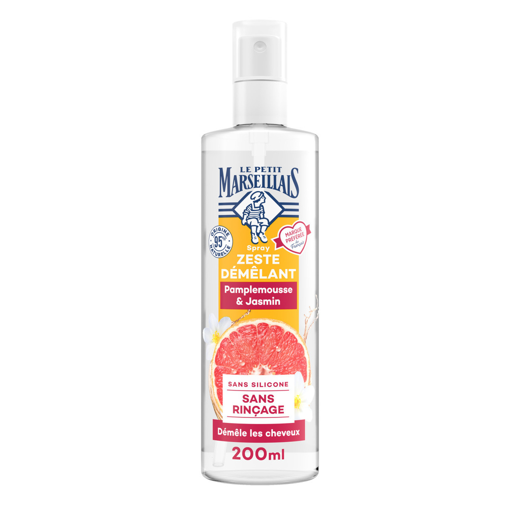 Le Petit Marseillais SPRAY BRILLANCE LUMIERE INFUSION DE COQUELICOT & PAMPLEMOUSSE BIO 200ML