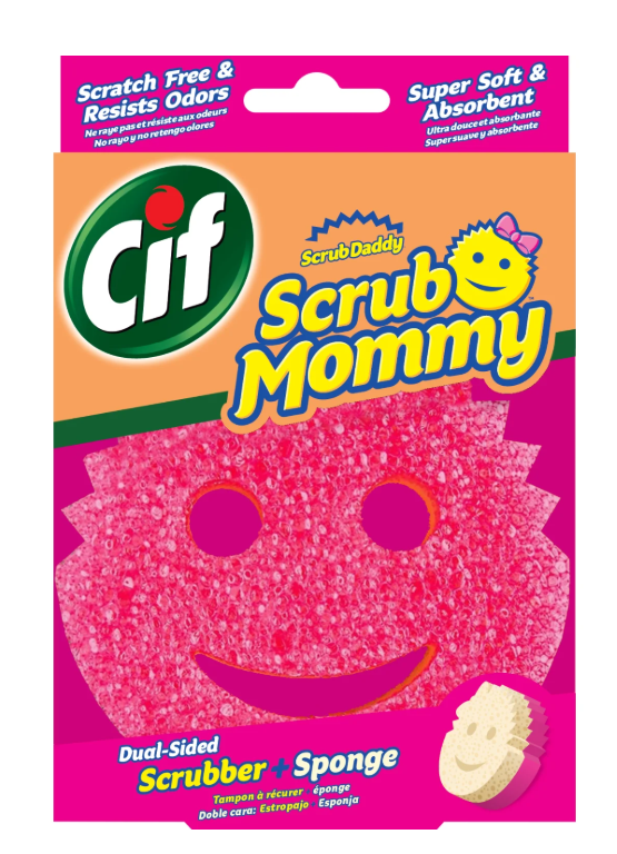 EPONGE CIF SCRUB MOMMY X1