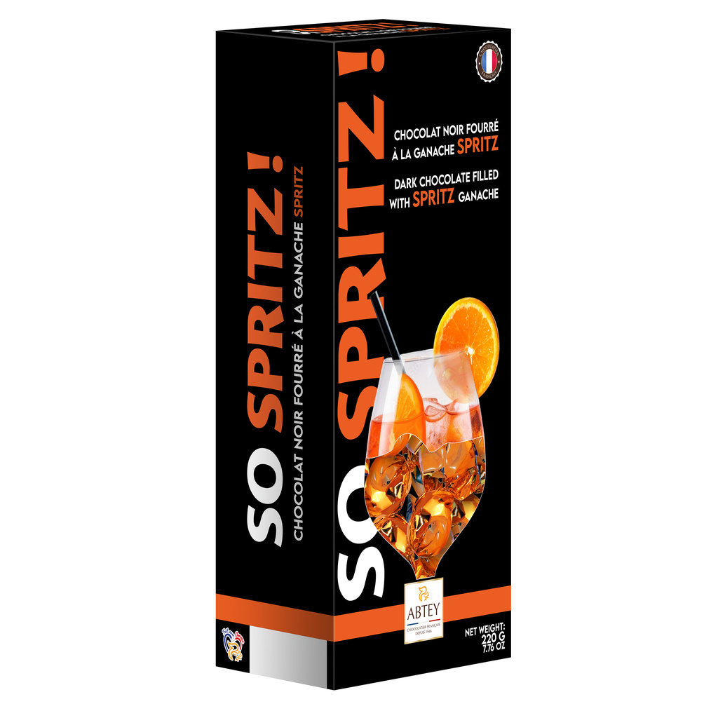 COFFRET SO SPRITZ 16 CHOCOLATS FOURRES 220G