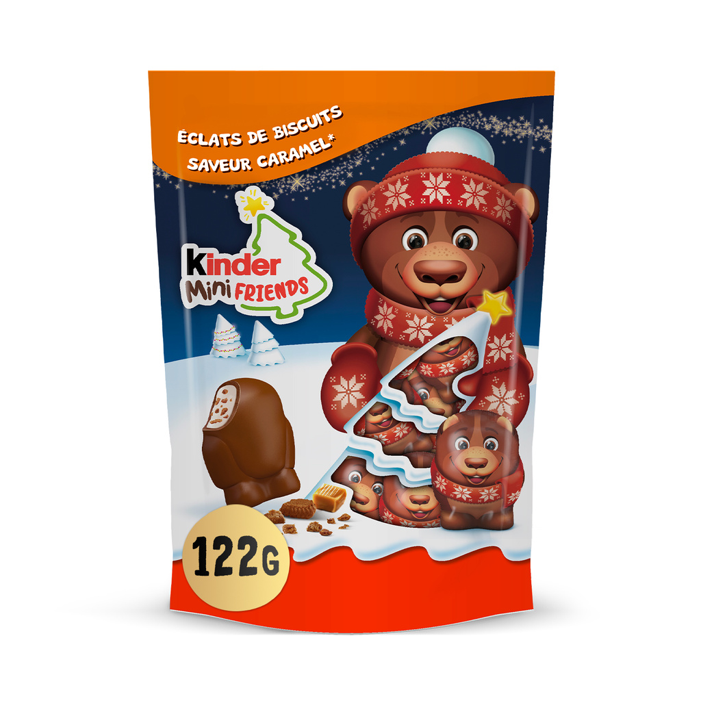 KINDER MINI FRIENDS X20 CARAMEL