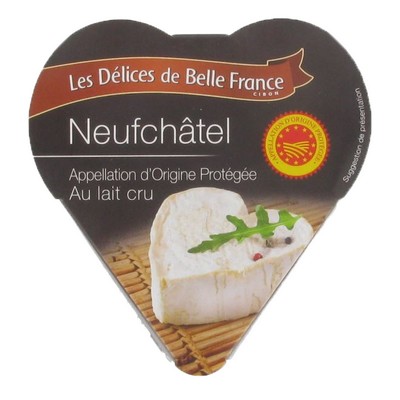 CHEESE "COEUR NEUFCHATEL"  AOP LAIT CRU DBF 200 G 