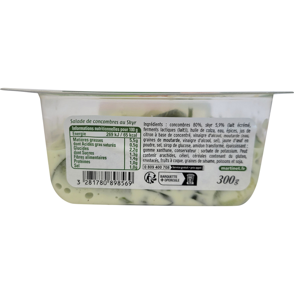 CUCUMBER SKYR 300g
