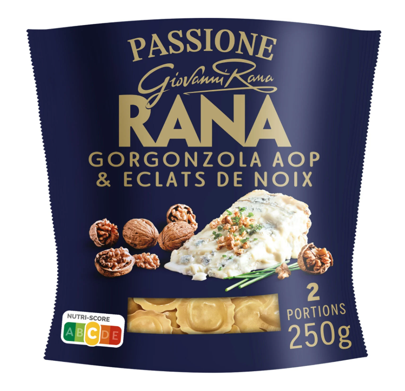RAVIOLI GORGONZOLA WALNUTS 250G
