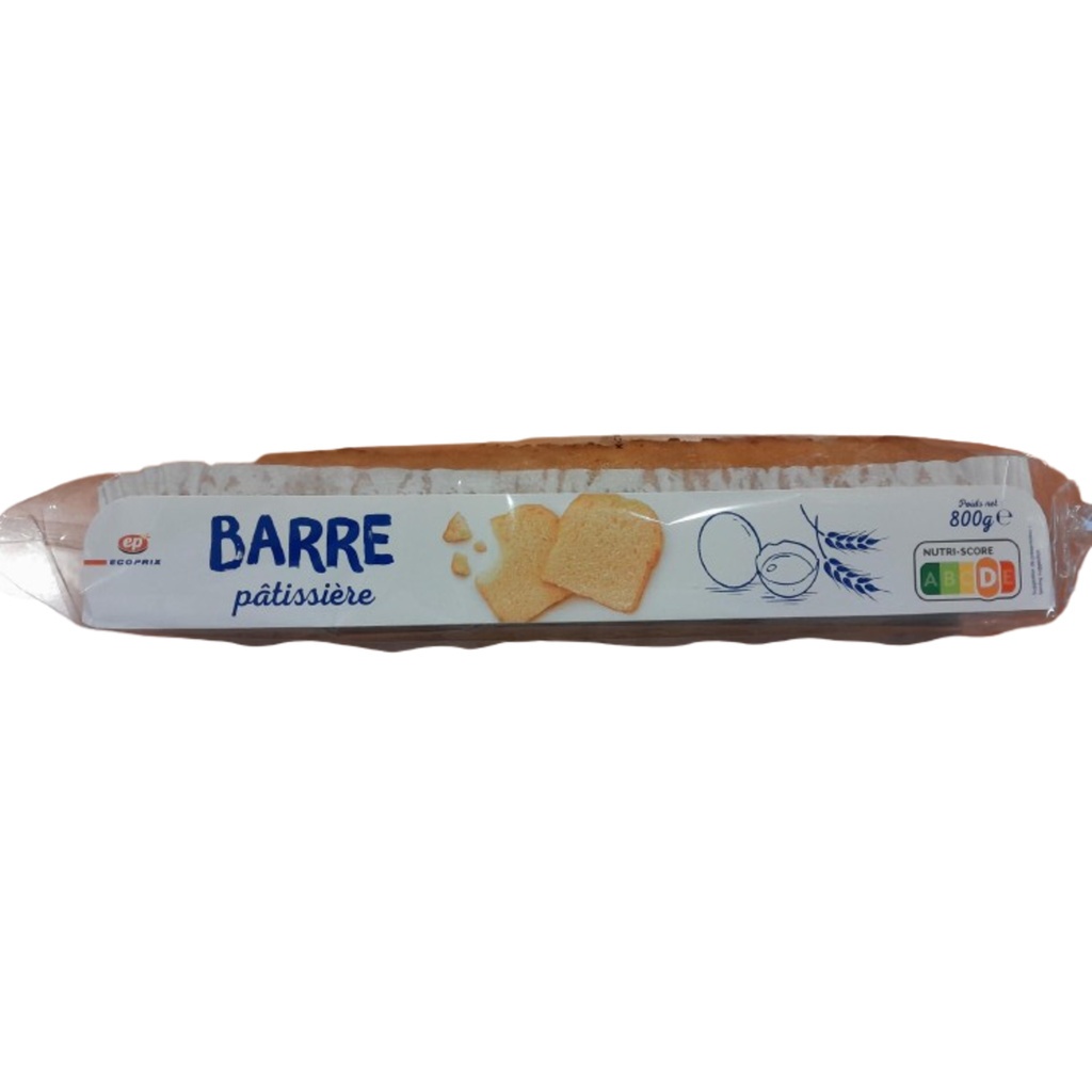 Barre Pâtissière 800g (cake long)