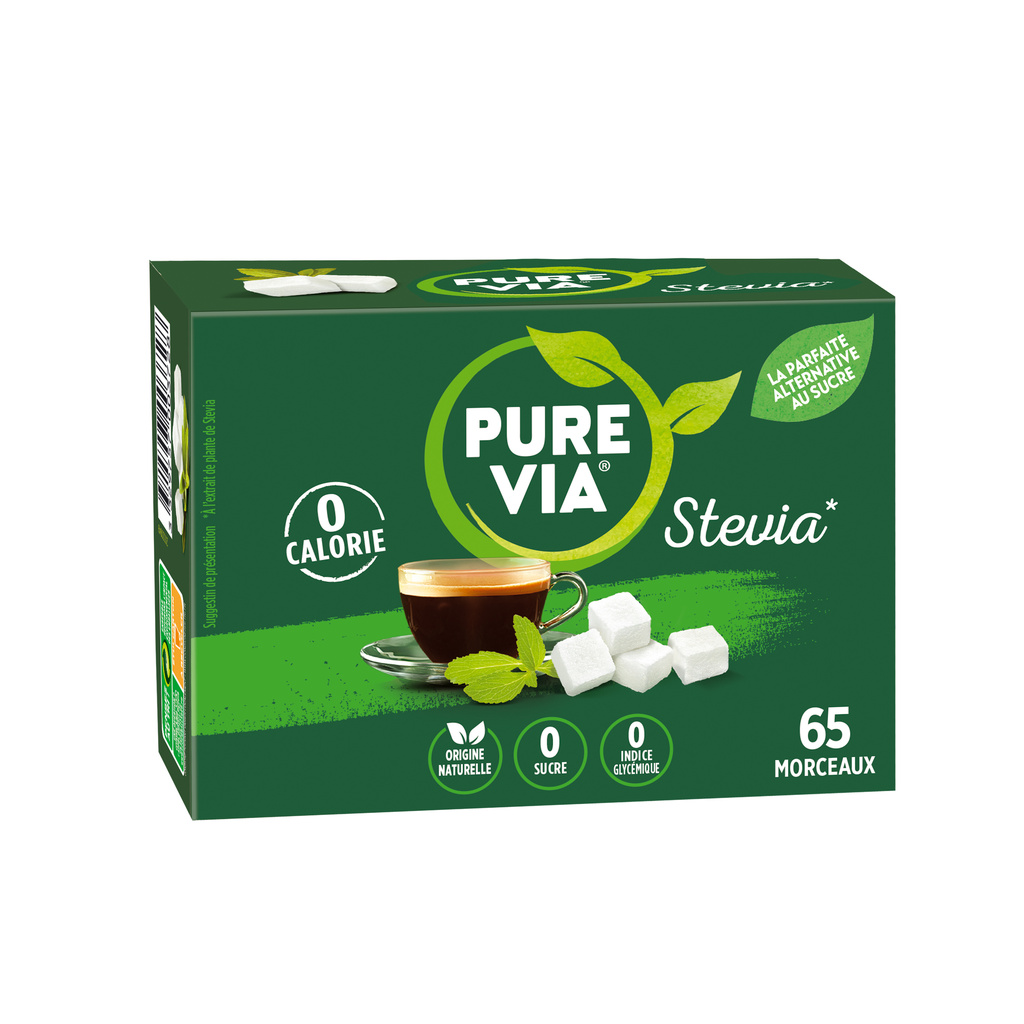 Box of 65 Pure Via Sugar Cubes