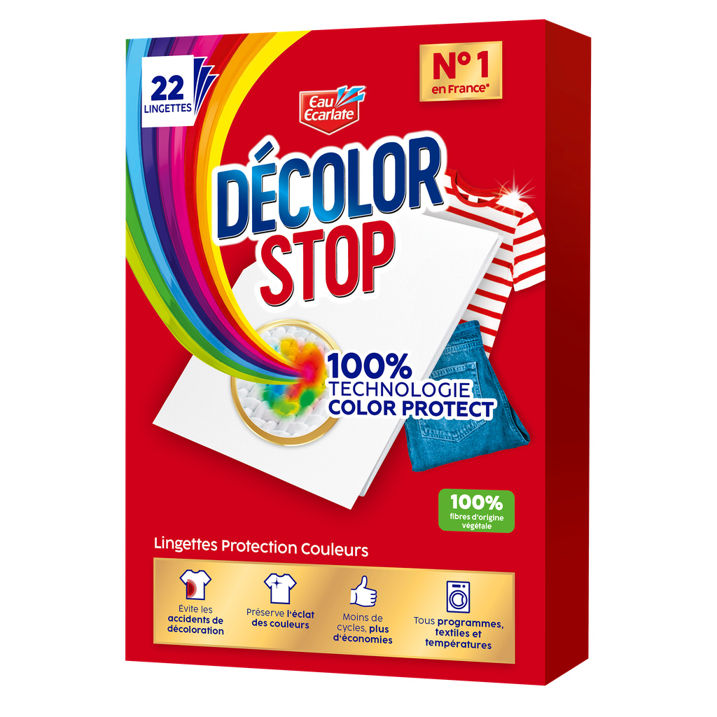 Décolor Stop Protection Couleurs x22 Lingettes