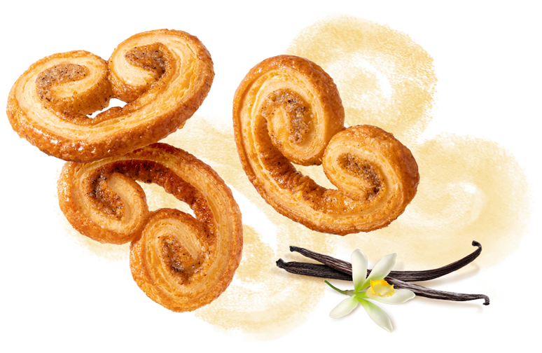 Vanilla Palmier Cookie 100g Kambly