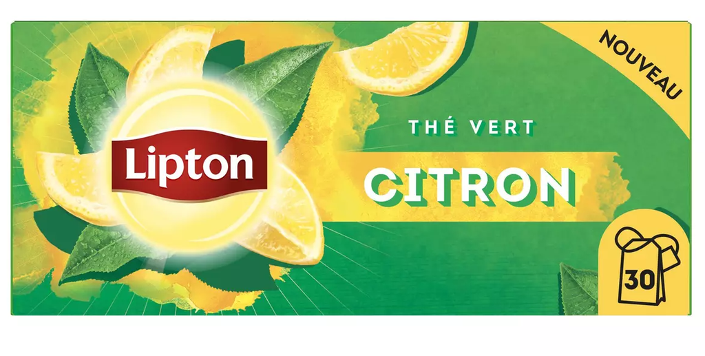 Lipton Lemon Green Tea 30 Bags