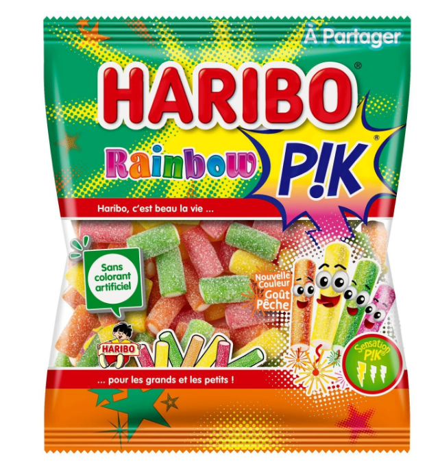Rainbow Pik HARIBO candy - 200g