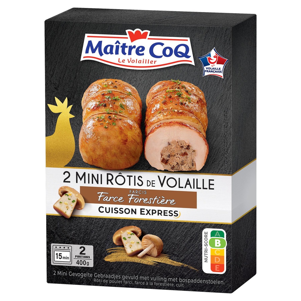ROTI VOLAILLE FOREST.400G