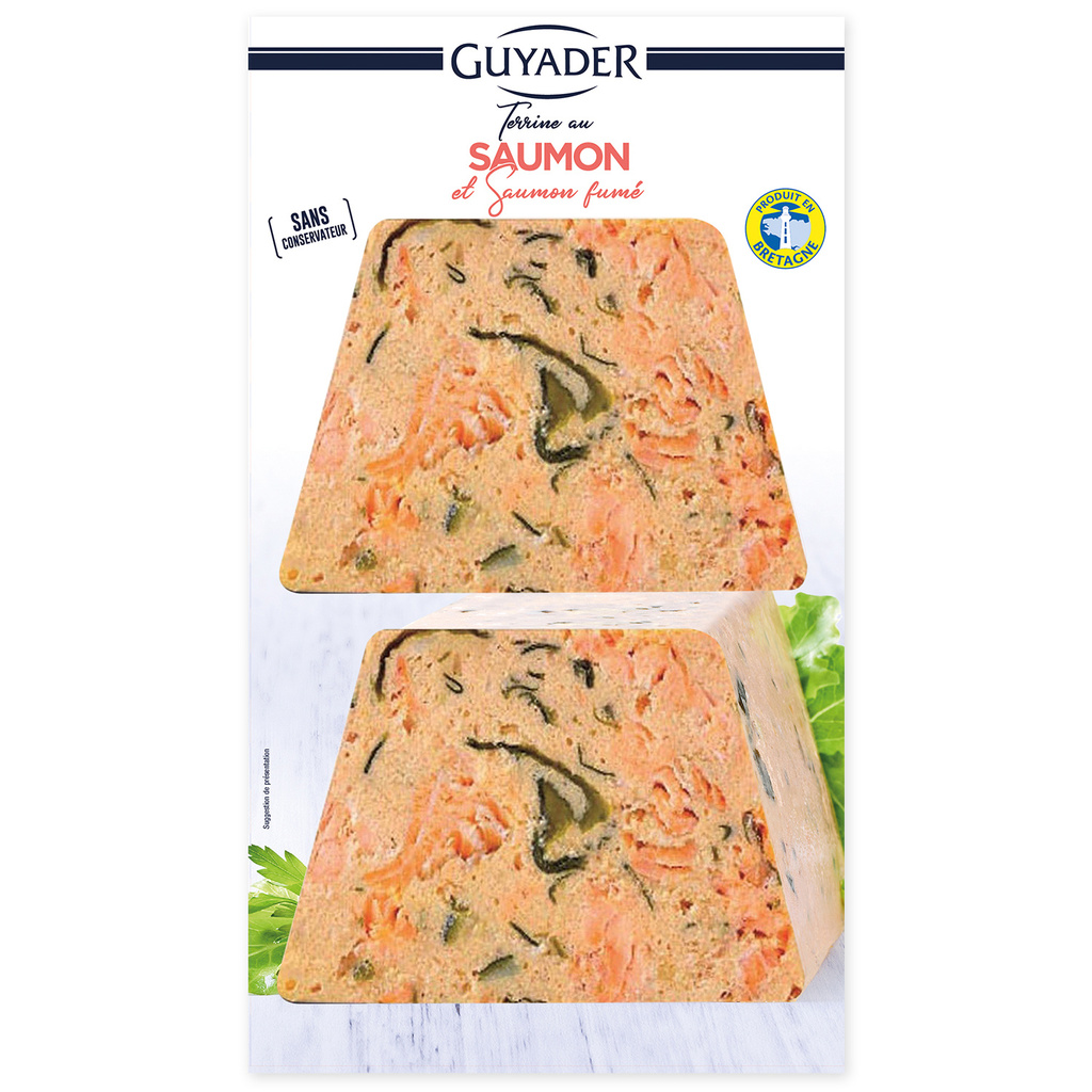 Terrine de Saumon et Saumon Fumé 2x60g