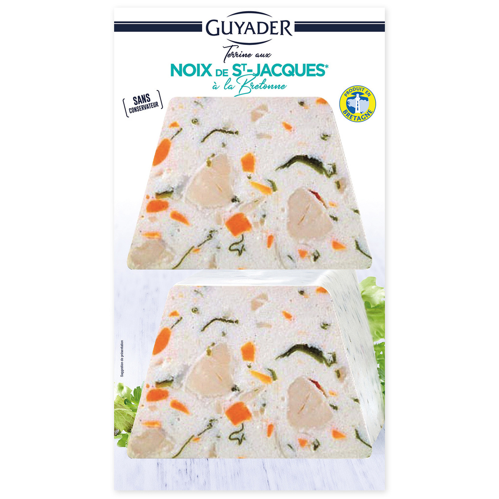 Terrine Bretonne aux Noix de Saint-Jacques 2x60g