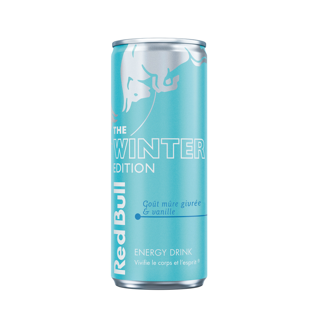 Red Bull, energy drink, Frosted Blackberry & Vanilla Flavor, 250ml