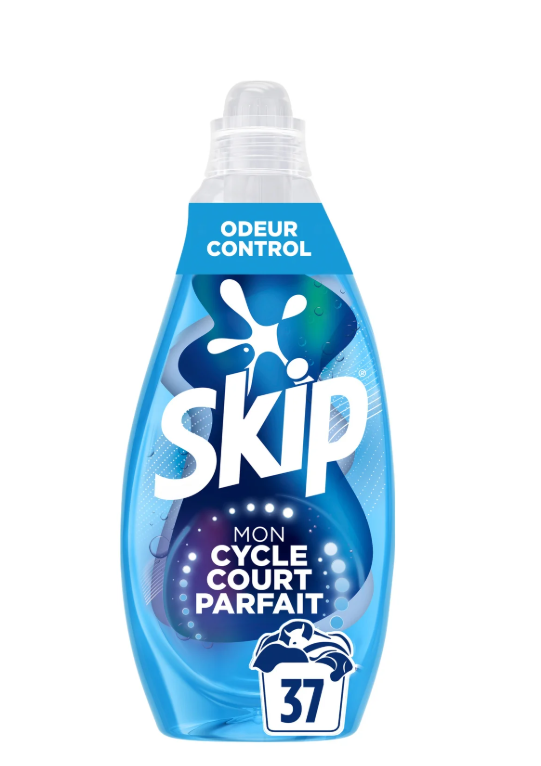 Skip Lessive Liquide Cycle Court Anti-Odeurs 1.5L