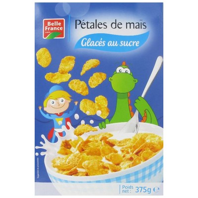 PETALE DE MAIS GLACE AU SUCRE BF ETUI 375 G