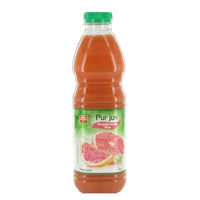 PUR JUS DE PAMPLEMOUSSE ROSE BF PET 1L
