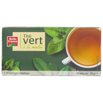 THE VERT A LA MENTHE BF X 25 ST