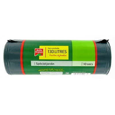 130L Trash Bags with Traditional Tie