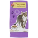 Sterilised Cat Kibble Poultry & Vegetables Belle France 2kg