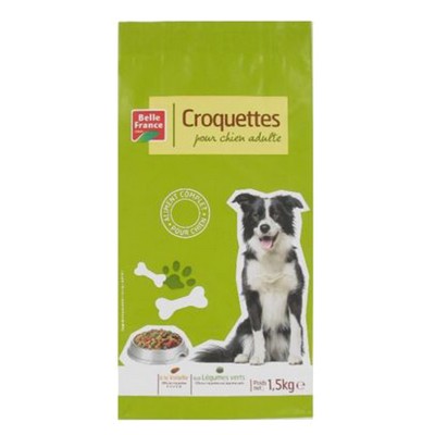 Belle France Poultry & Vegetable Dog Kibble 1.5kg Bag