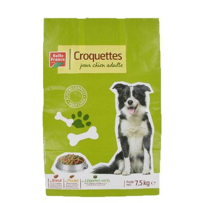 Belle France Dog Kibble with Poultry & Vegetables 7.5kg Bag