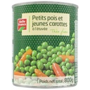 Very Fine Garden Peas & Carrots Belle France 800g Tin