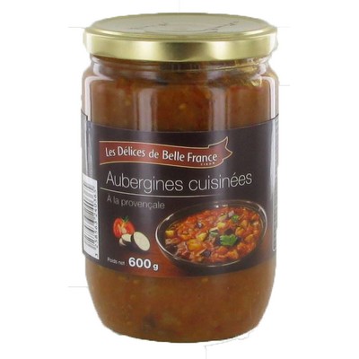 AUBERGINE CUISINEE A LA PROVENCALE DBF BOCAL 600 G