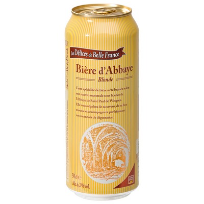 BIERE ABBAYE 6.2% DBF BOITE 50 CL