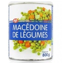 MACEDOINE DE LEGUMES EP BOITE 4/4 800 G