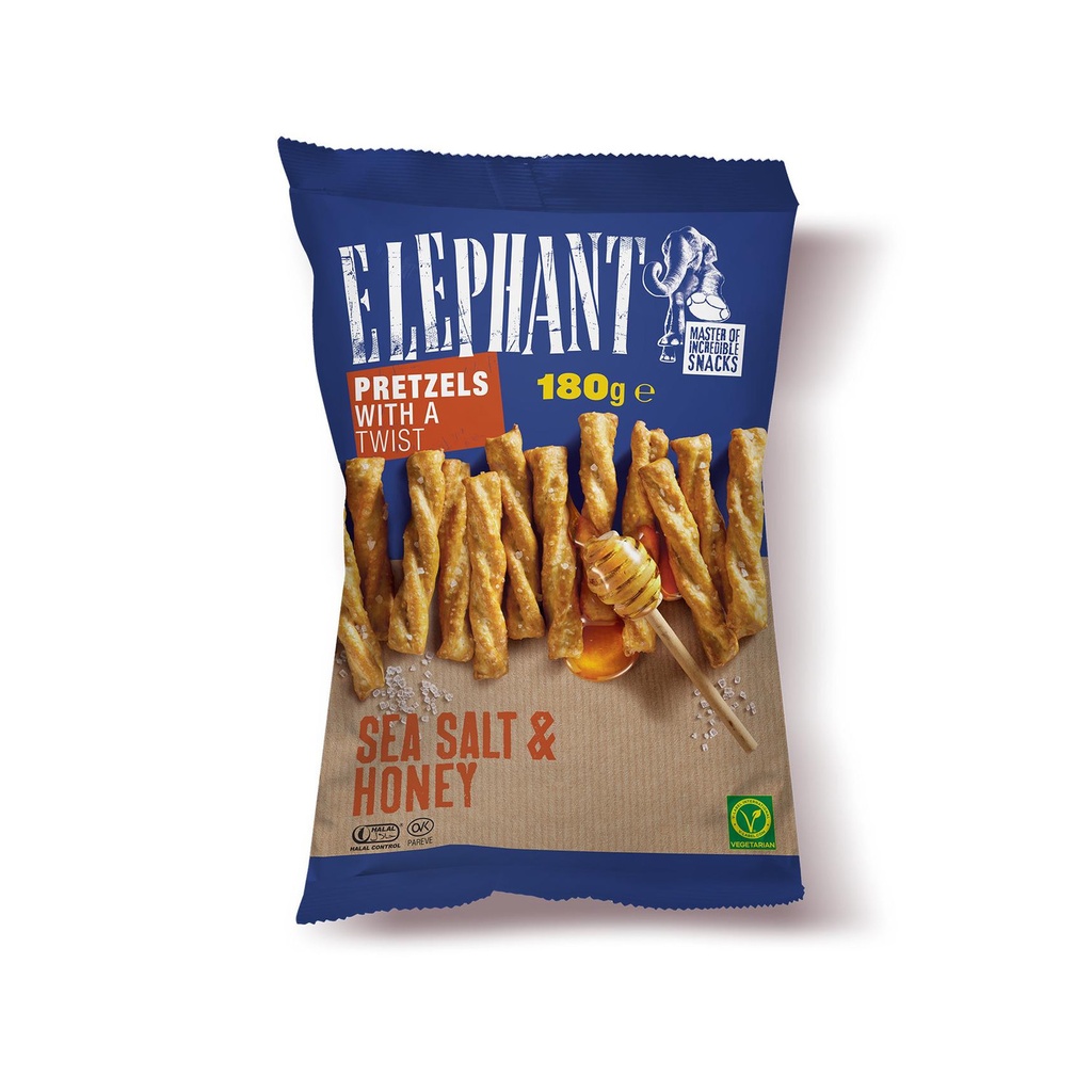 PRETZEL SEL-MER 180G ELEP