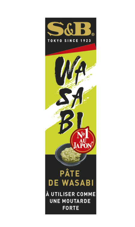 PATE DE WASABI S&B 43G