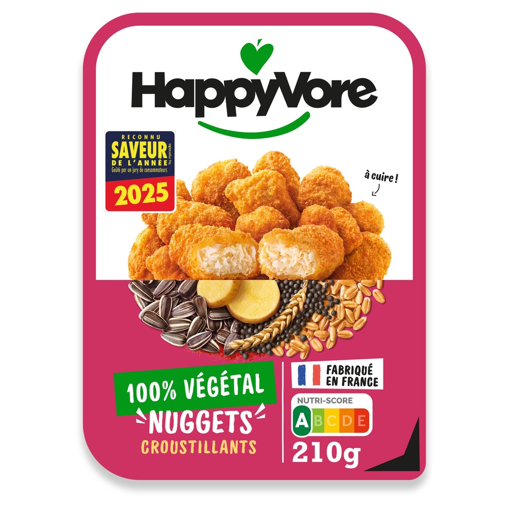 NUGGETS VEGE 210G HAPPYVO