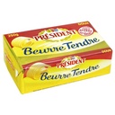 PRESIDENT Beurre Tendre Doux 82% MG Plaquette 250g