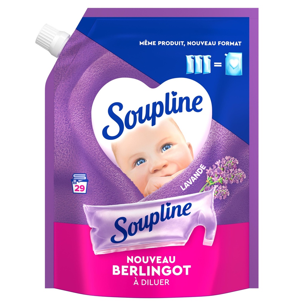 Soupline Recharge Adoucissant Lavande 600ML