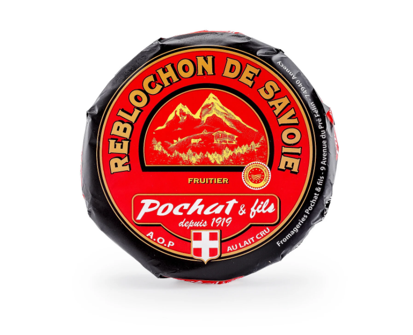 Petit Reblochon Pochat & Fils 240g Poids Fixe 27% MG AOP Lait Cru de Vache