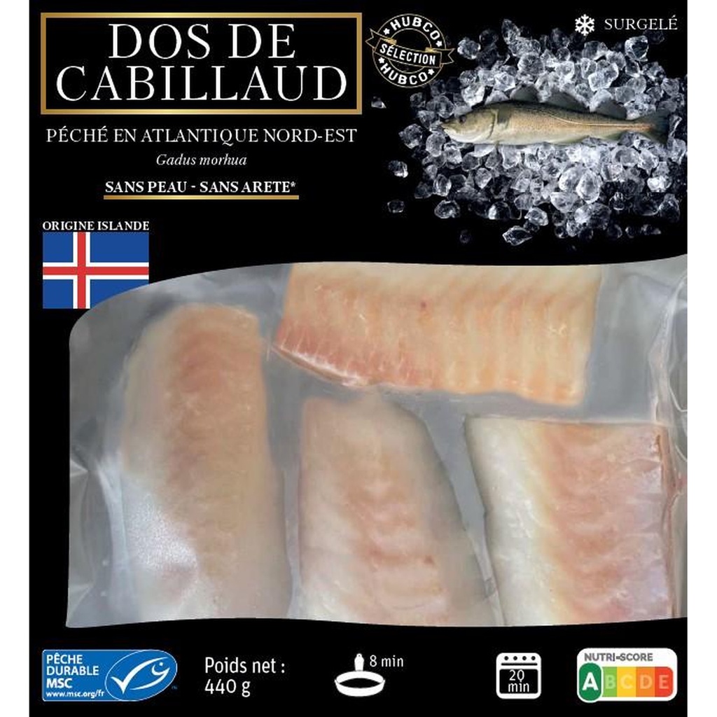 DOS CABILLAUD MSC 330G