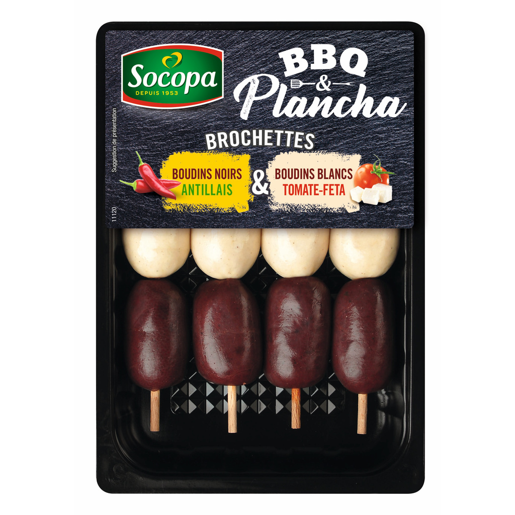 Mini Brochettes de Boudin Noir x4