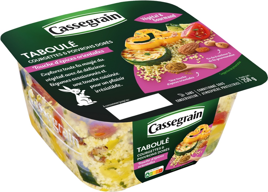 Taboulé Snack Poivré 250g