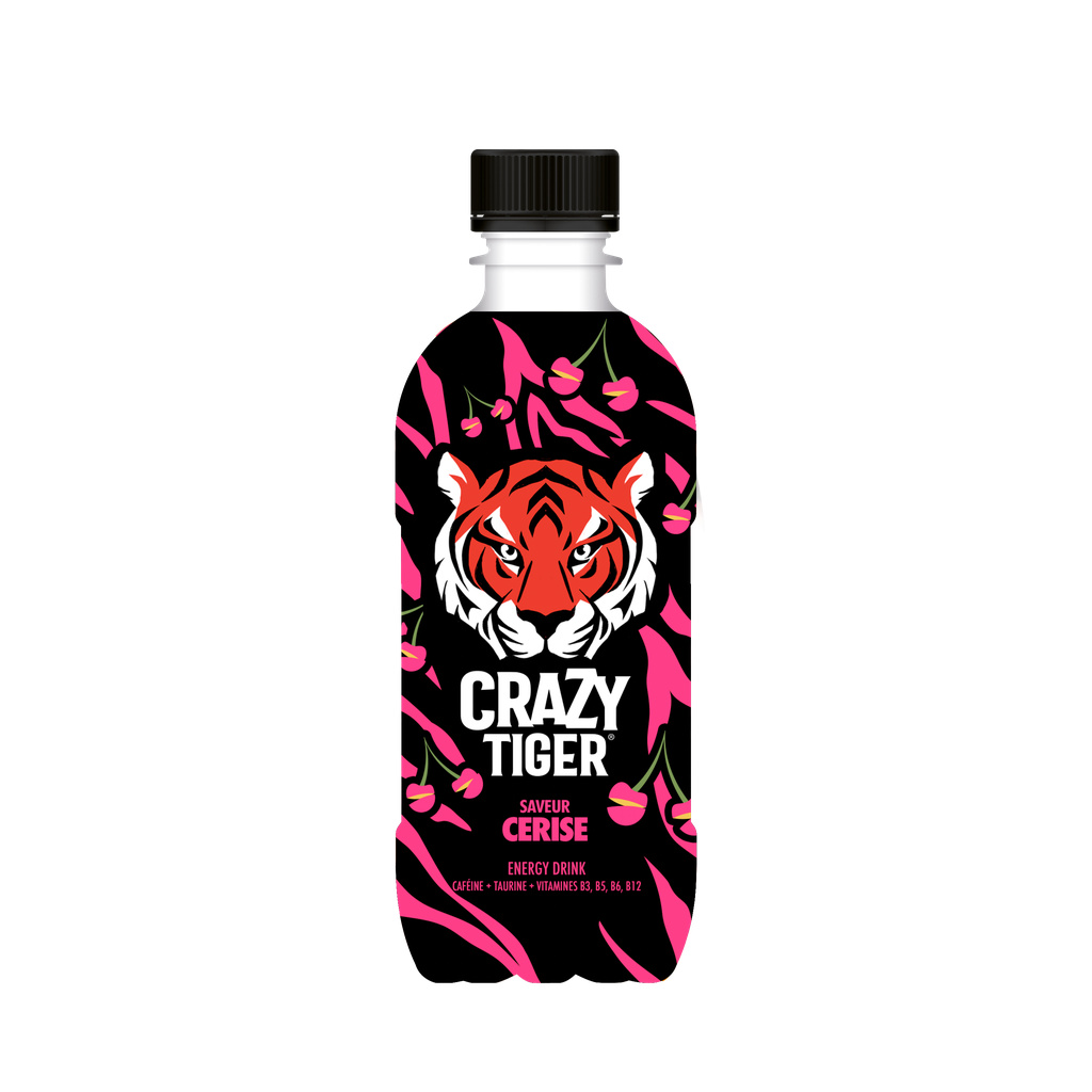 Crazy Tiger Cherry PET 35cl