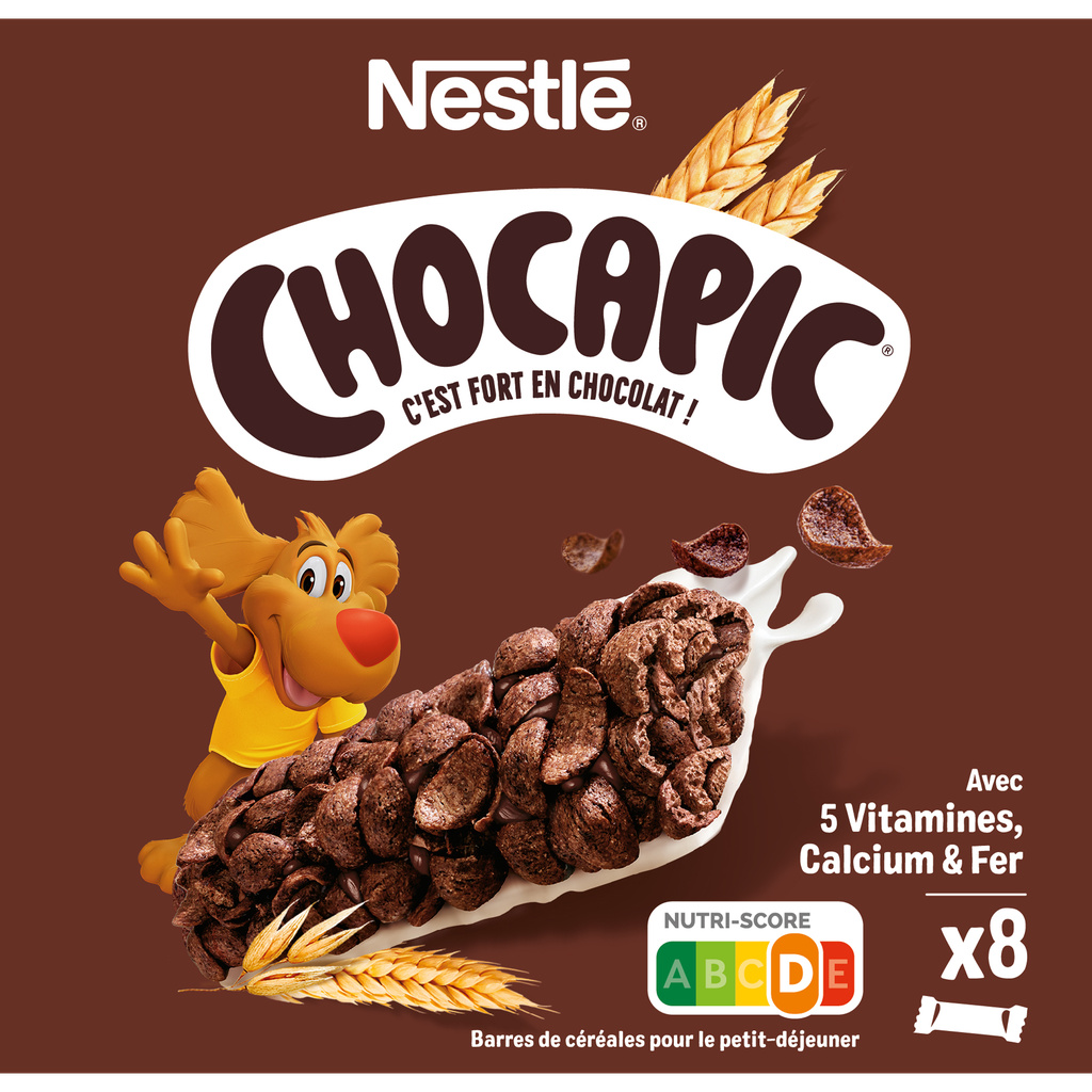 NESTLE CHOCAPIC Cereal Bars 8x25g